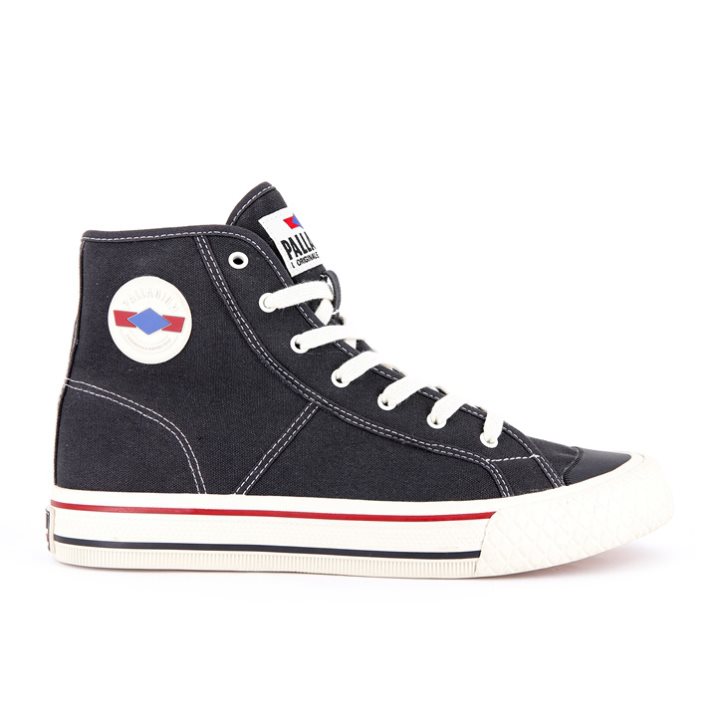 Dámské Tenisky Palladium Palla Louvel High Tops Černé | CZ OZE-84Q